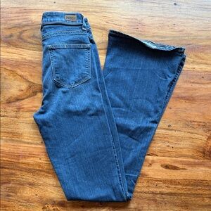 PAIGE Women's bell canyon high rise Dark Blue Flare Jeans 29